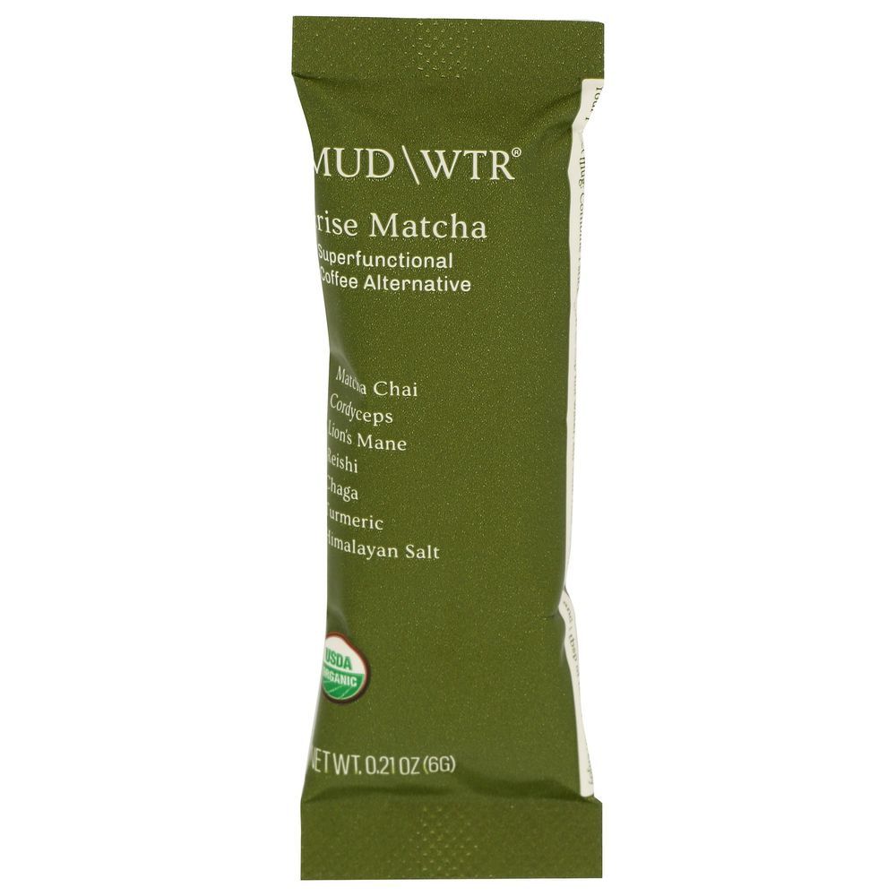 Mud/wtr Organic Rise Matcha Coffee Alternative, 1.68 Ounce