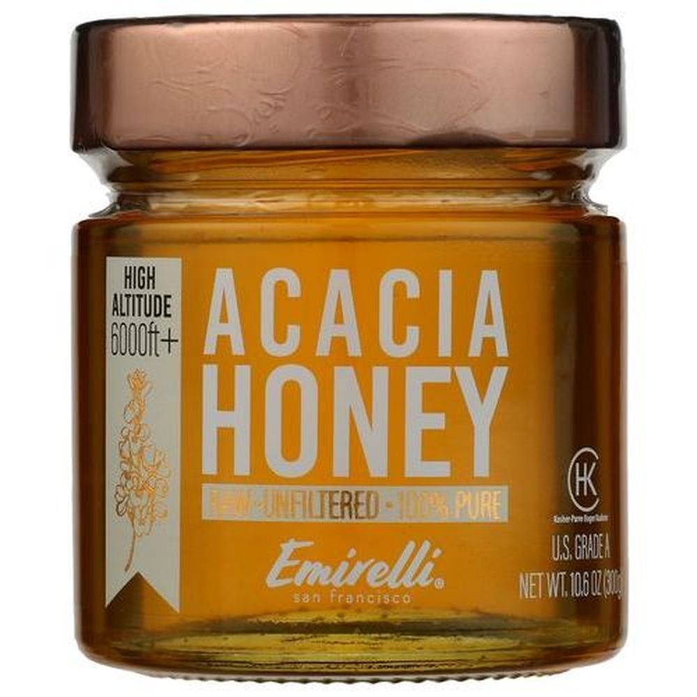 Emirelli Acacia Honey, 10.6 Ounce -- 6 Per Case