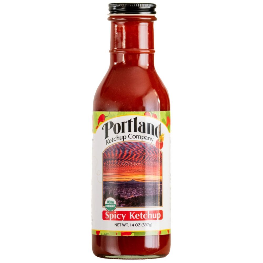 Portland Organic Spicy Ketchup, 14 Ounce -- 6 Per Case