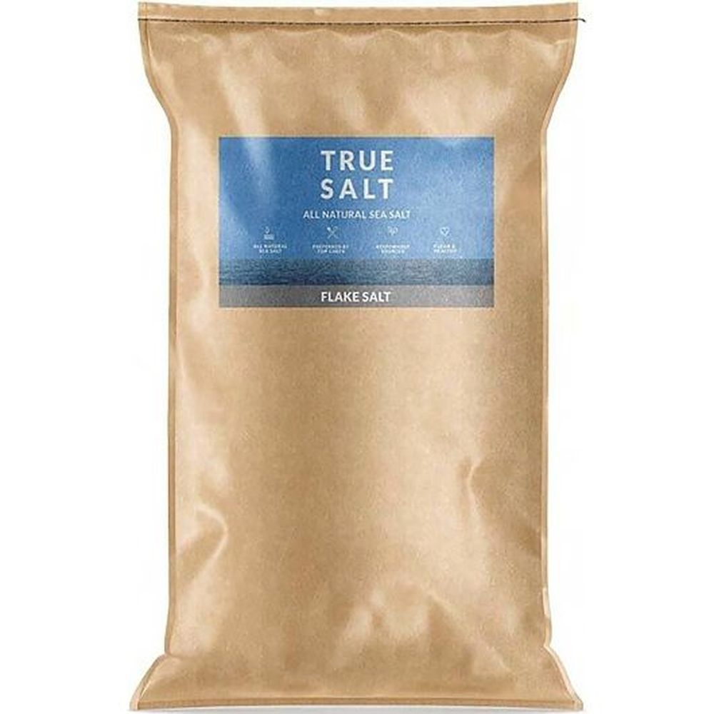 True Salt All Natural Sea Salt - Flake Bag, 10 Pound