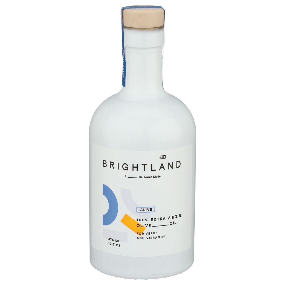 Brightland Alive 100 Percent Extra Virgin Olive Oil, 12.7 Fluid Ounce -- 6 Per Case