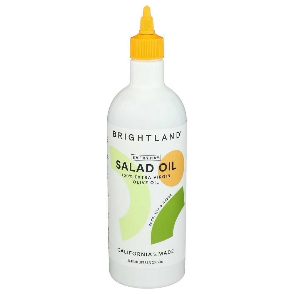 Brightland Salad Everyday Extra Virgin Olive Oil, 25.4 Fluid Ounce -- 6 Per Case