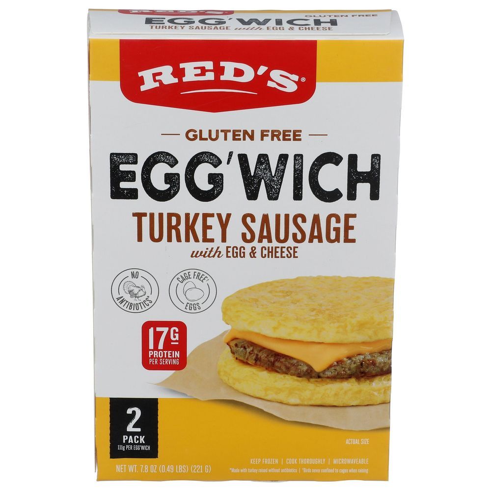 Reds Turkey Sausage Eggwich, 7.8 Ounce -- 6 Per Case