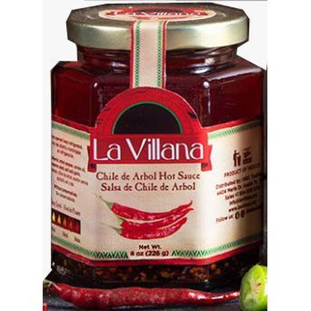 La Villana Arbol Pepper Hot Sauce, 8 Ounce -- 6 Per Case