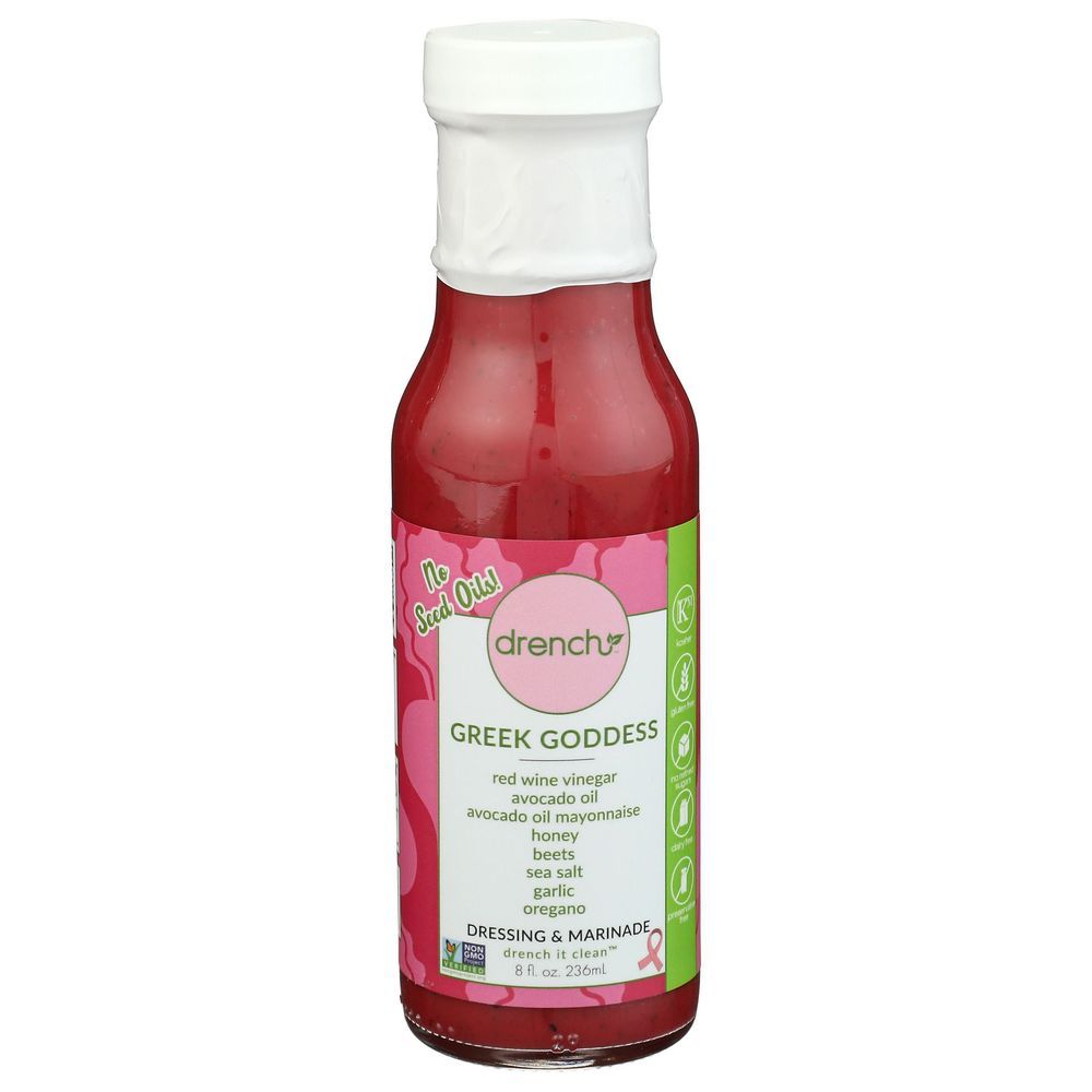 Drench Greek Goddess Dressing And Marinade, 8 Ounce -- 6 Per Case