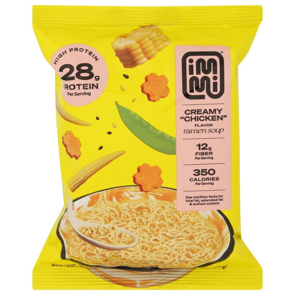 Immi Creamy Chicken Ramen, 2.6 Ounce Pouch -- 6 Per Case