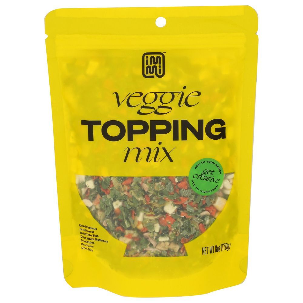 Immi Veggie Ramen Topping Mix, 6 Ounce -- 6 Per Case