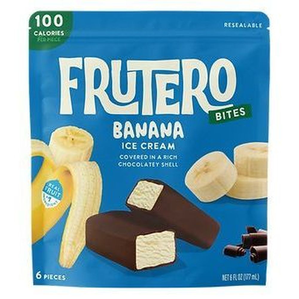 Frutero Banana Ice Cream Bites, 6 Fluid Ounce -- 6 Per Case