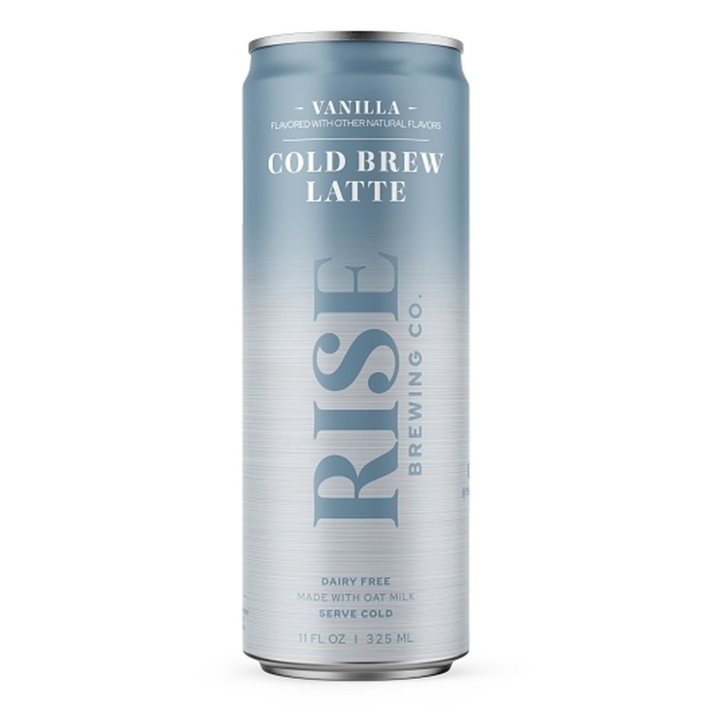 Rise Brewing Vanilla Oat Milk Cold Brew Latte, 11 Fluid Ounce -- 12 Per Case