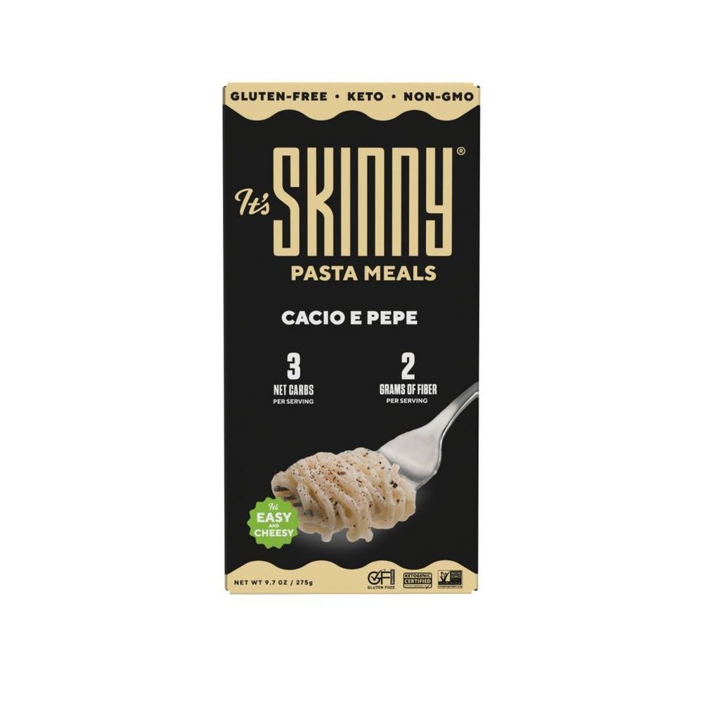 It's Skinny Cacio E Pepe Pasta Meals, 9.7 Ounce -- 6 Per Case