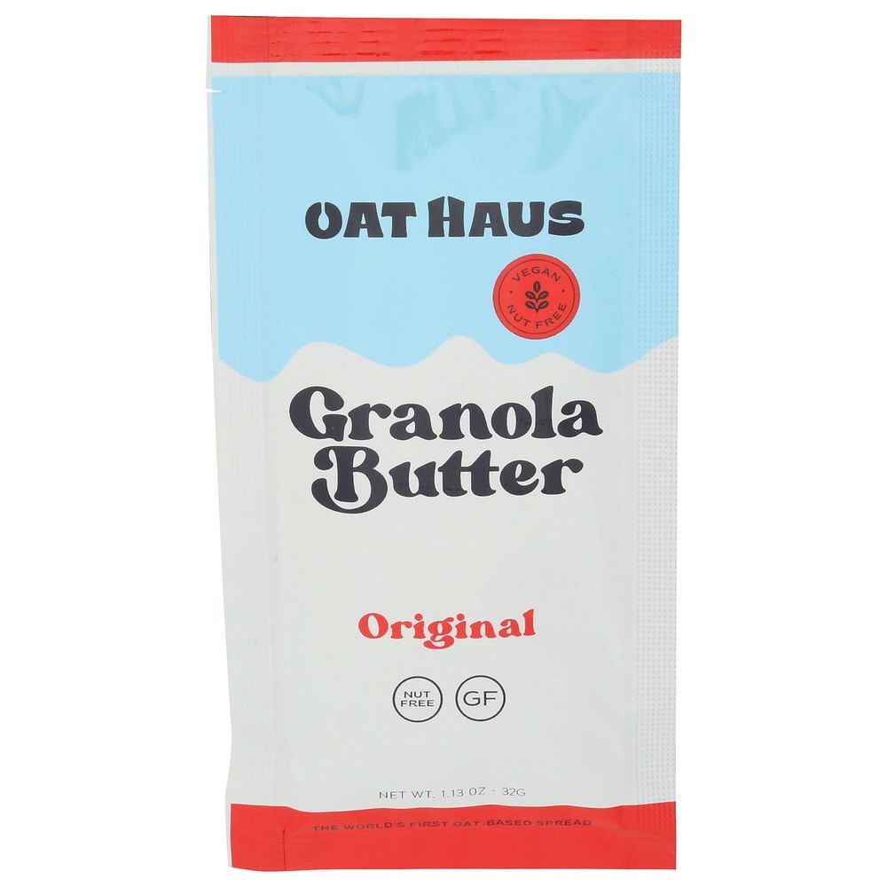 Oat Haus Original Granola Butter, 1.13 Ounce -- 10 Per Case
