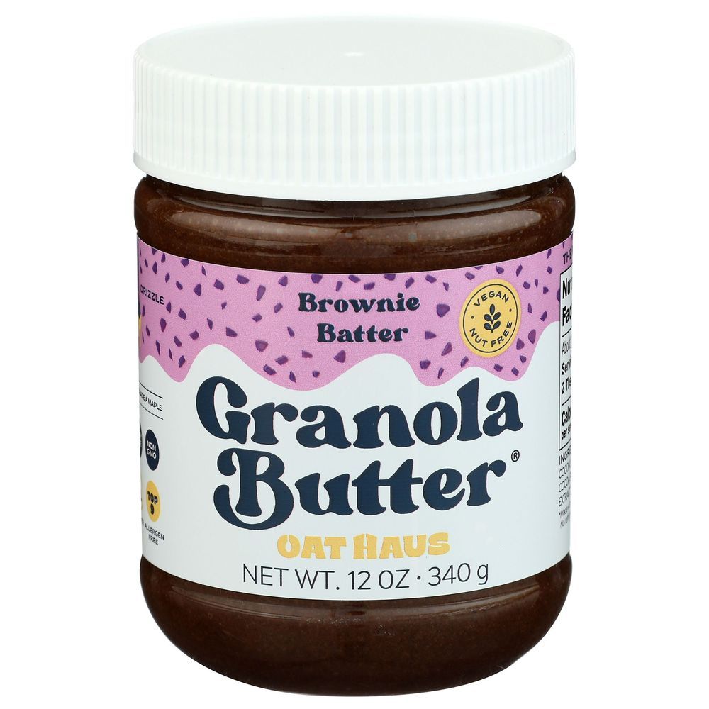 Oat Haus Brownie Batter Granola Butter, 12 Ounce -- 6 Per Case