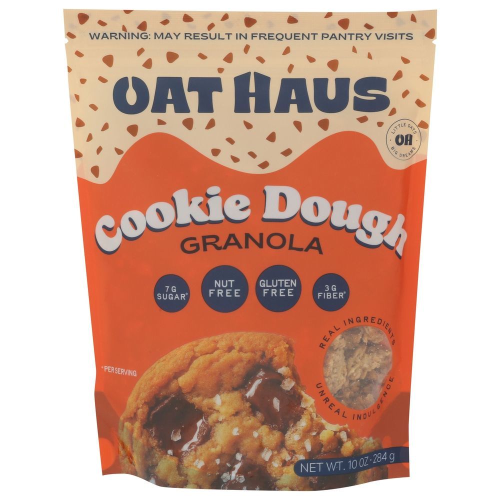Oat Haus Cookie Dough Granola, 10 Ounce -- 6 Per Case