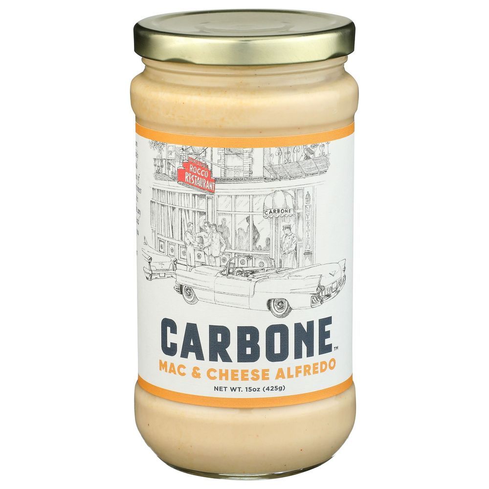 Carbone Mac And Cheese Alfredo Sauce, 15 Ounce -- 6 Per Case