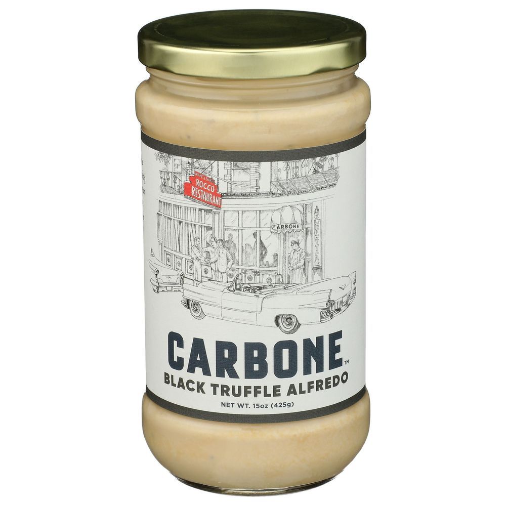 Carbone Black Truffle Alfredo Sauce, 15 Ounce -- 6 Per Case