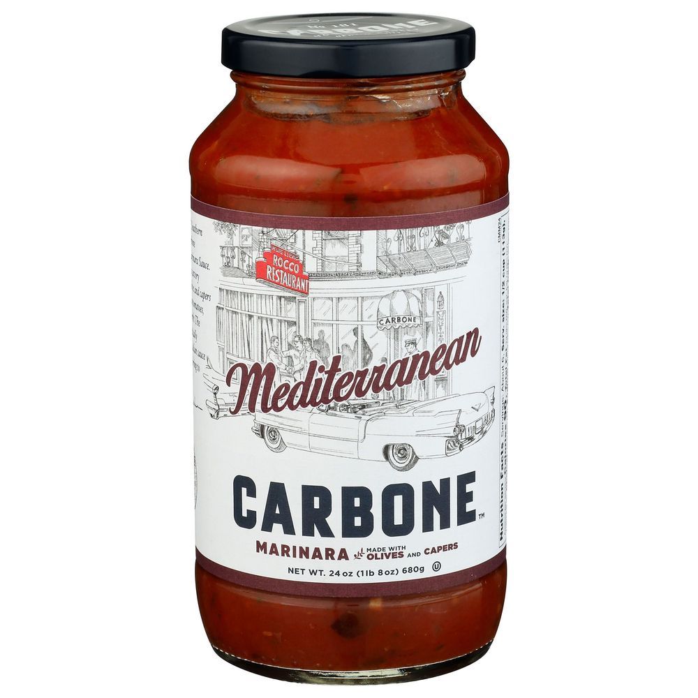 Carbone Mediterranean Marinara Sauce, 24 Ounce -- 6 Per Case