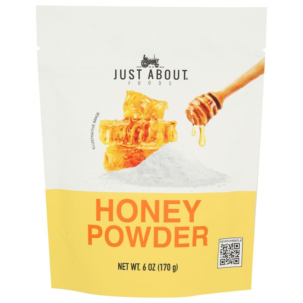 Just About Foods Honey Powder, 6 Ounce -- 6 Per Case