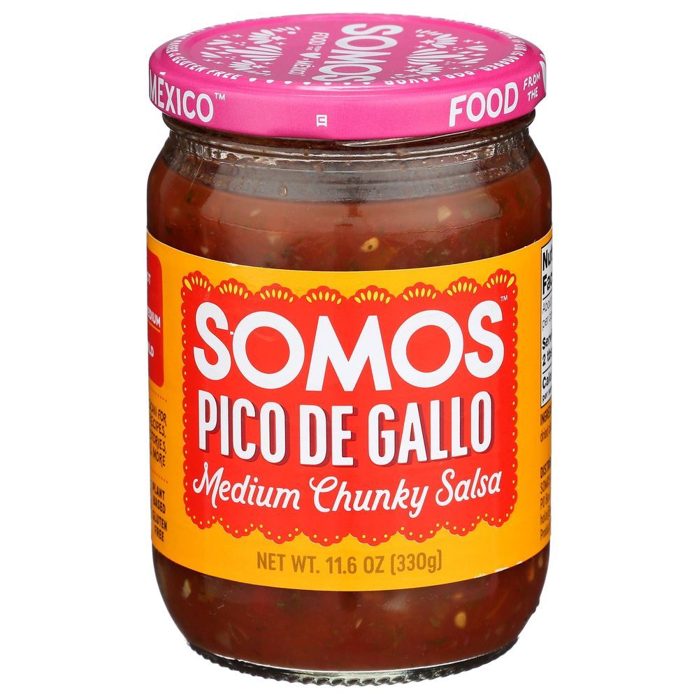 Somos Pico De Gallo Medium Chunky Salsa, 11.6 Ounce -- 6 Per Case