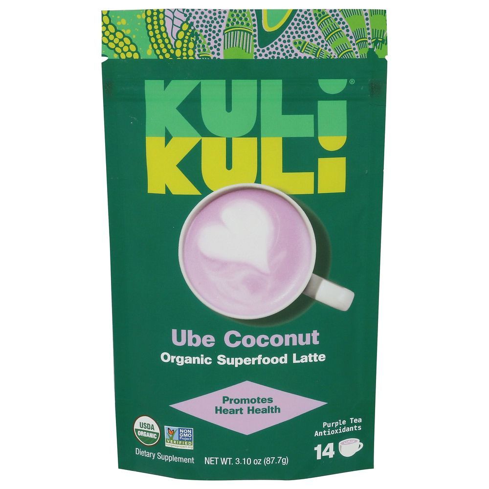 Kuli Kuli Organic Ube Coconut Superfood Latte, 3.10 Ounce