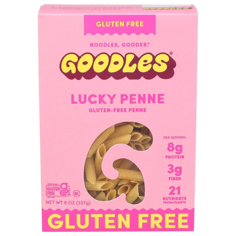 Goodles Gluten-free Lucky Penne Pasta, 8 Ounce -- 12 Per Case