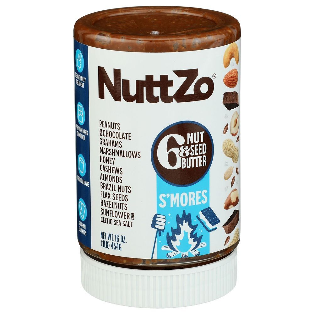 Nuttzo S'mores Nut And Seed Butter, 16 Ounce -- 6 Per Case