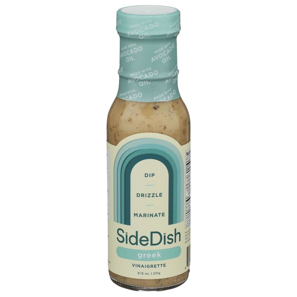 Sidedish Greek Vinaigrette Dressing, 8.3 Ounce -- 6 Per Case