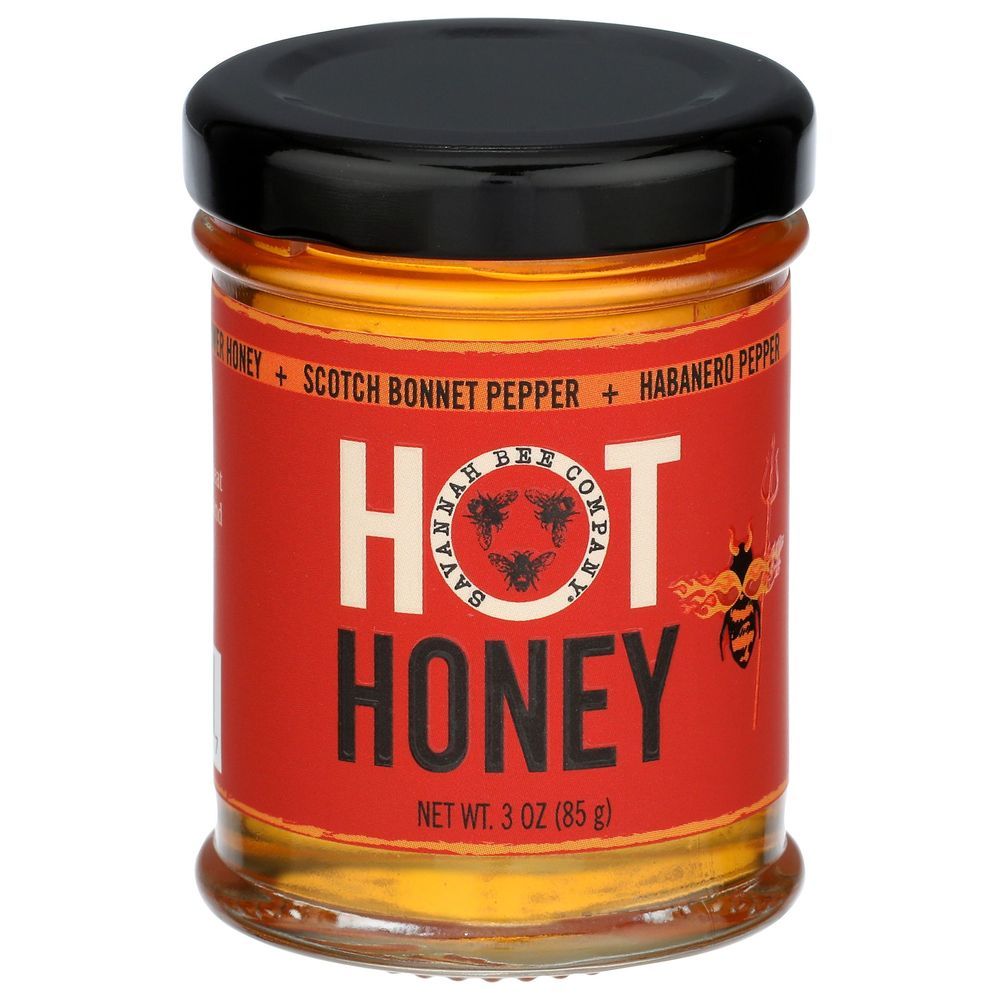 Savannah Bee Company Hot Honey, 3 Ounce -- 12 Per Case