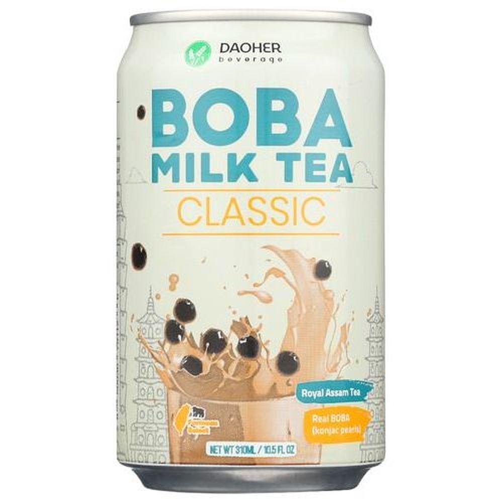 Daoher Classic Boba Milk Tea, 10.5 Fluid Ounce -- 12 Per Case