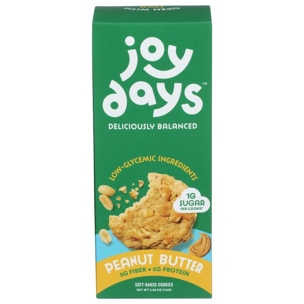 Joy Days Peanut Butter Soft Baked Cookies, 3.88 Ounce -- 6 Per Case
