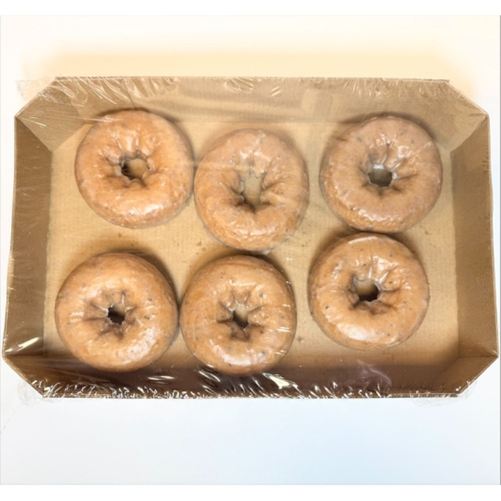 Talerico Bakery Glazed Blueberry Cake Donut, 3 Ounce -- 24 Per Case