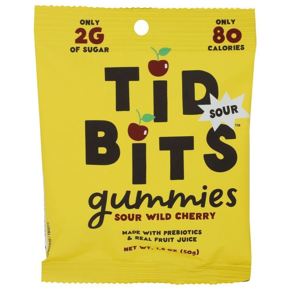 Tidbits Sour Wild Cherry Candy, 1.8 Ounce -- 12 Per Case