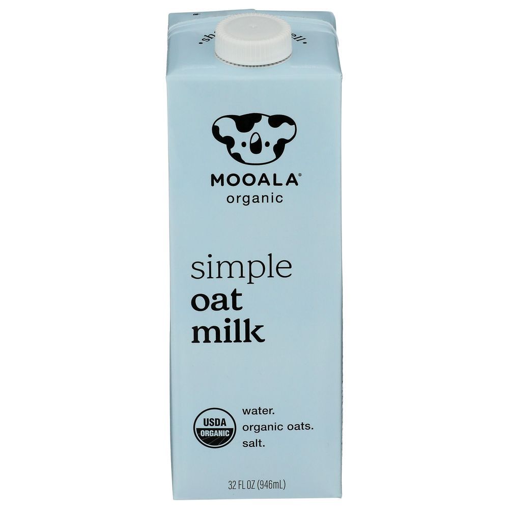 Mooala Organic Simple Oat Milk, 32 Fluid Ounce -- 6 Per Case