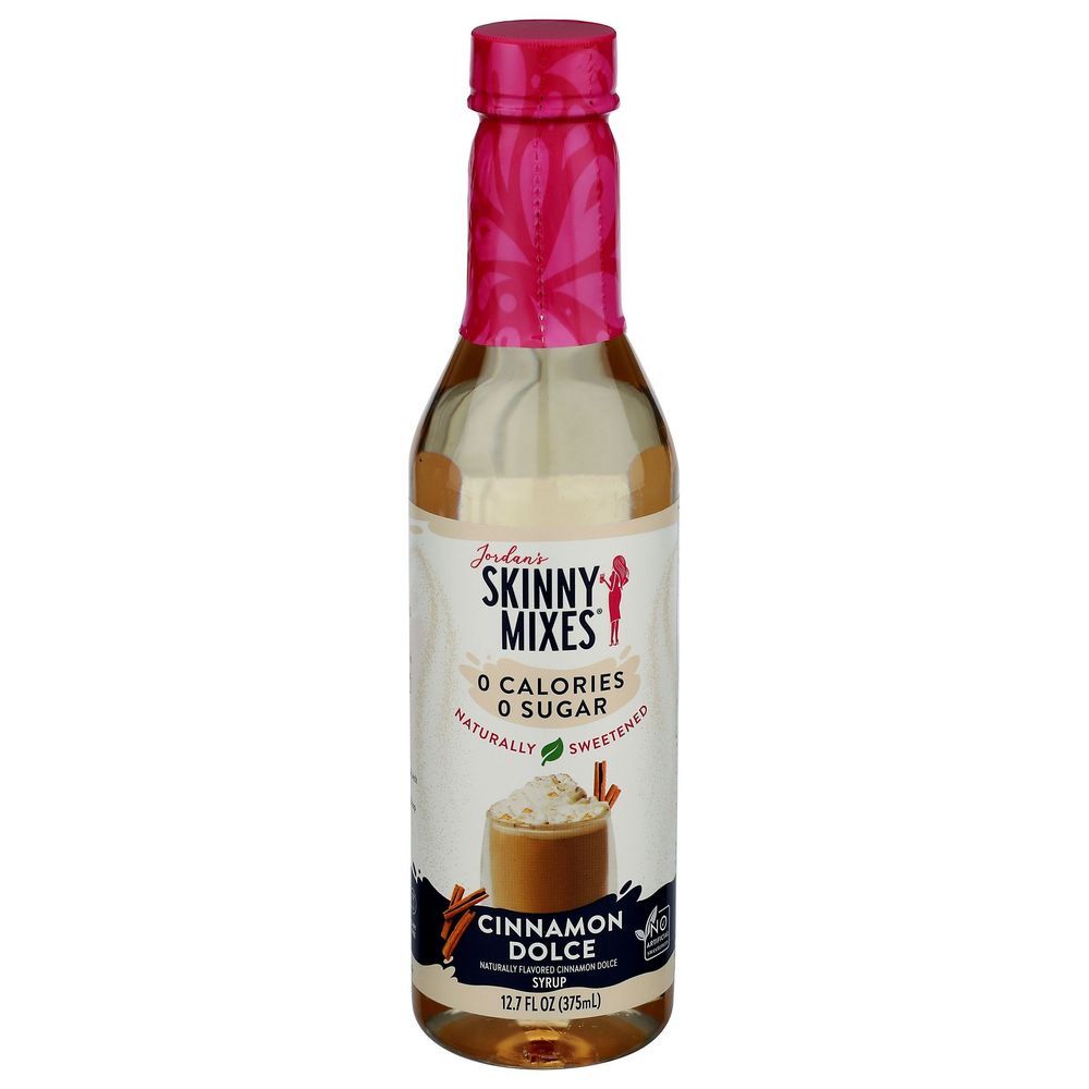 Skinny Mixes Cinnamon Dolce Sweetened Syrup, 12.7 Fluid Ounce -- 6 Per Case