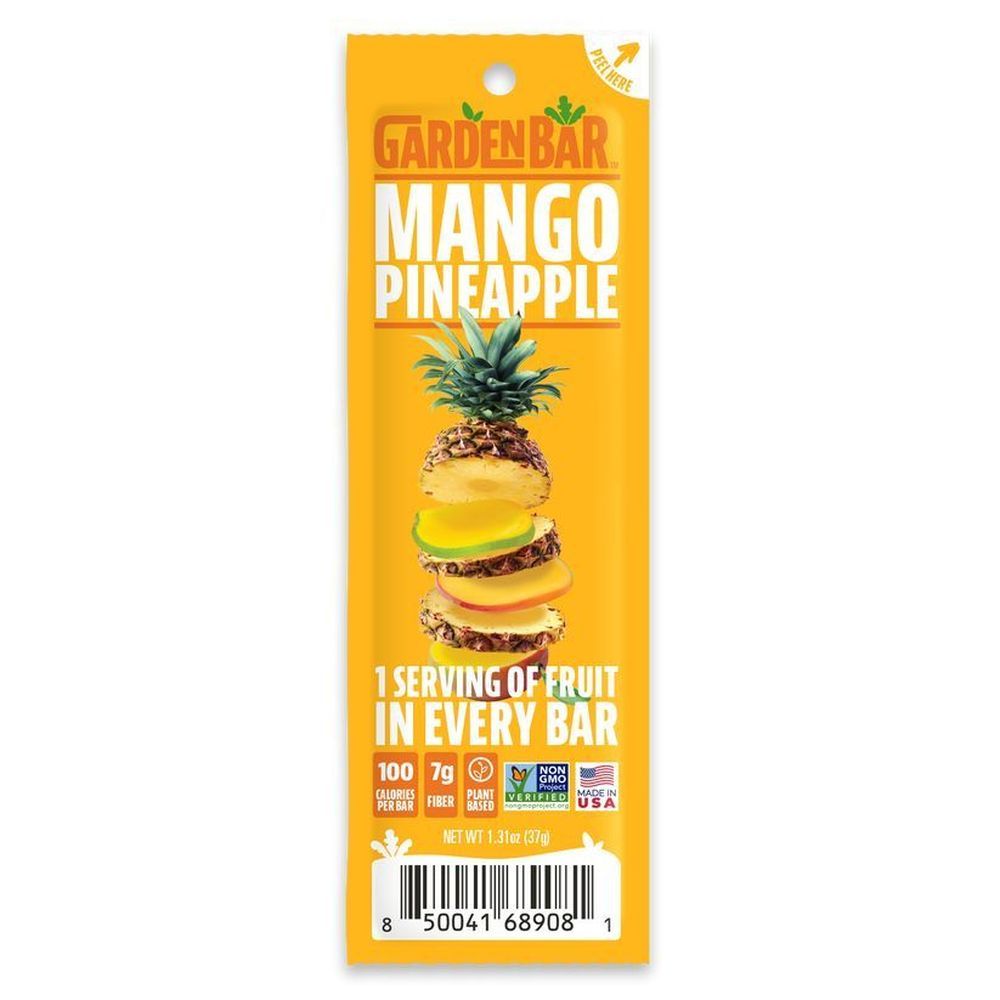 Garden Bar Mango Pineapple Snack Bar, 1.31 Ounce -- 12 Per Case