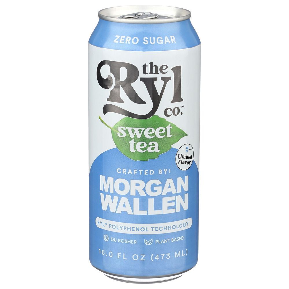 The Ryl Morgan Wallen Black Sweet Tea, 16 Fluid Ounce -- 12 Per Case