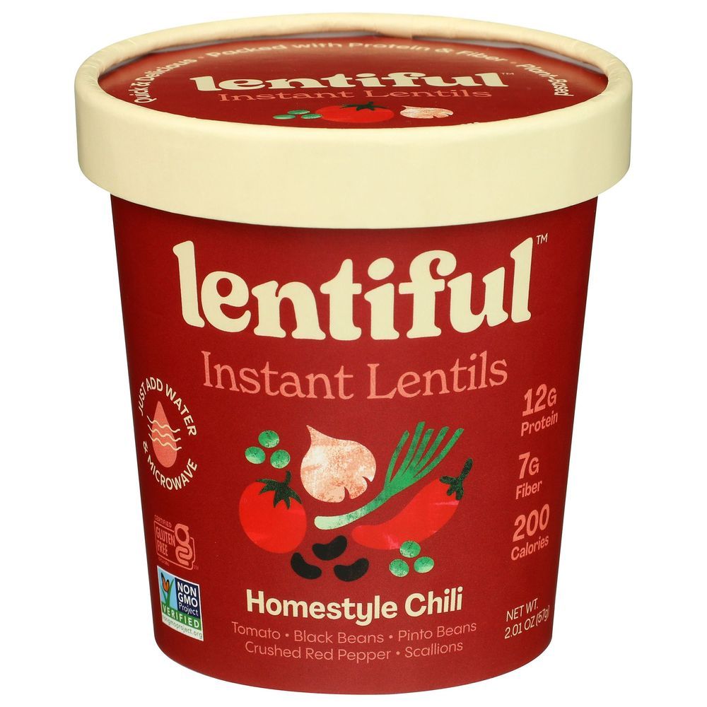 Lentiful Homestyle Chili Instant Lentils, 2.01 Ounce -- 8 Per Case