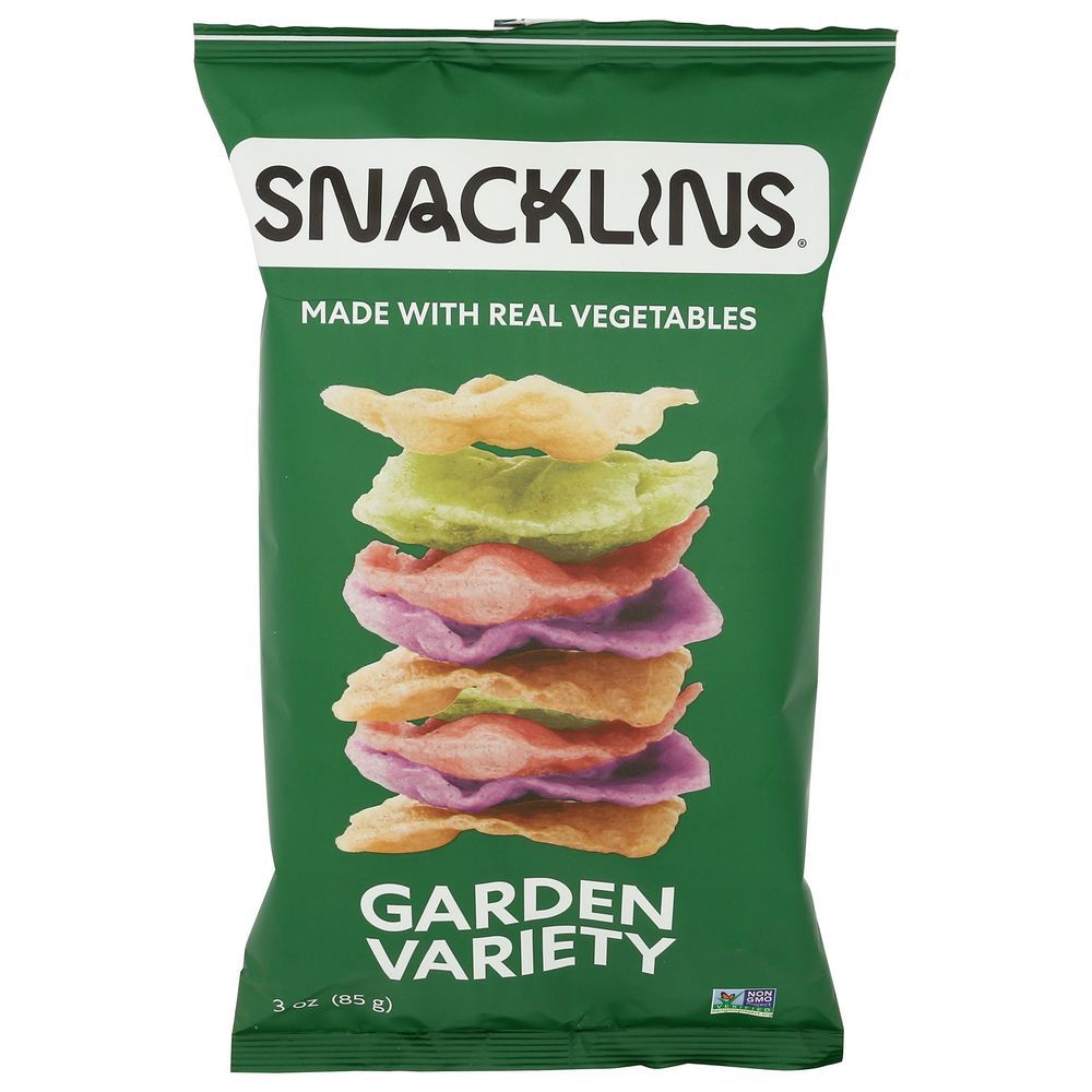 Snacklins Garden Variety Crisps, 3 Ounce -- 12 Per Case