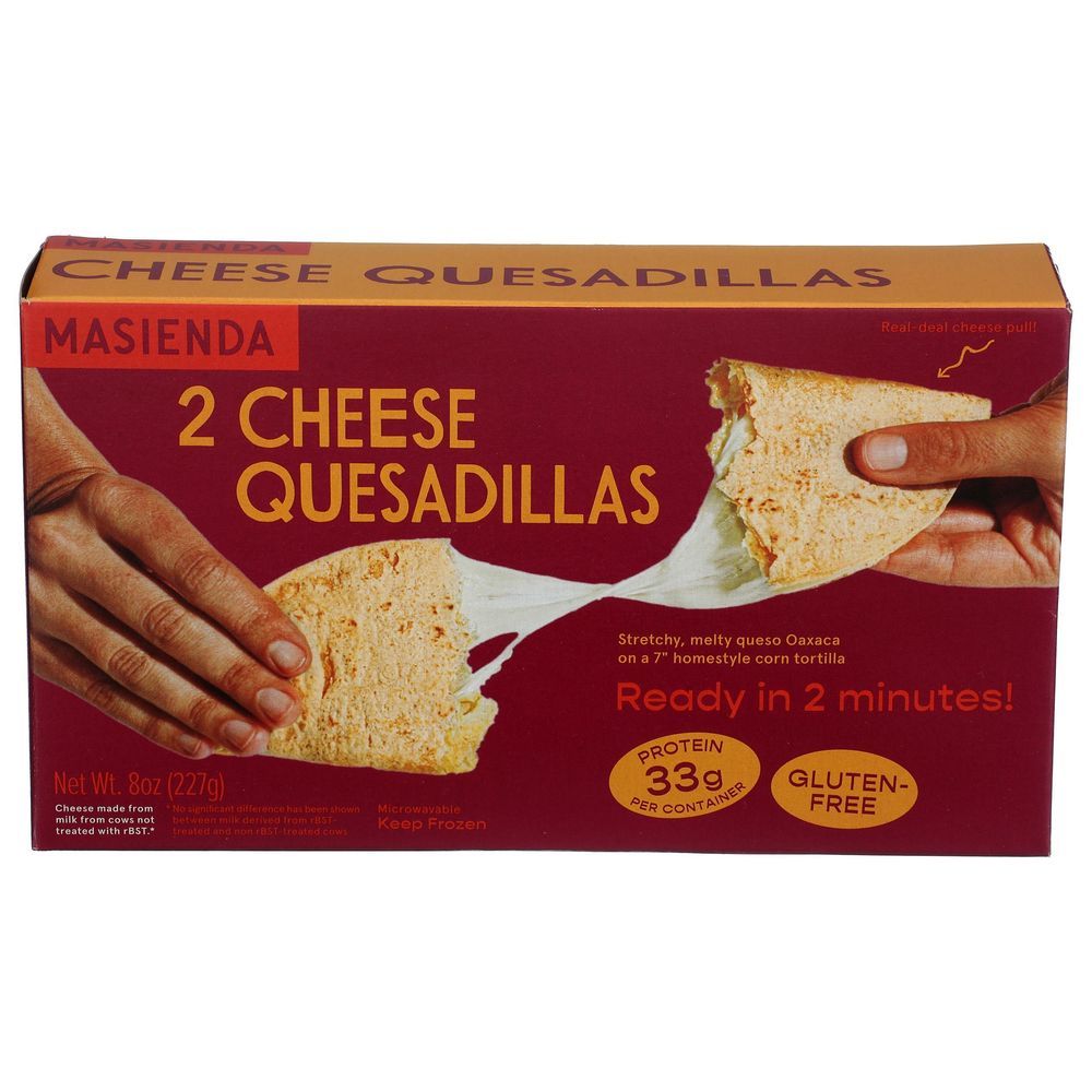 Masienda Cheese Quesadillas, 8 Ounce -- 8 Per Case