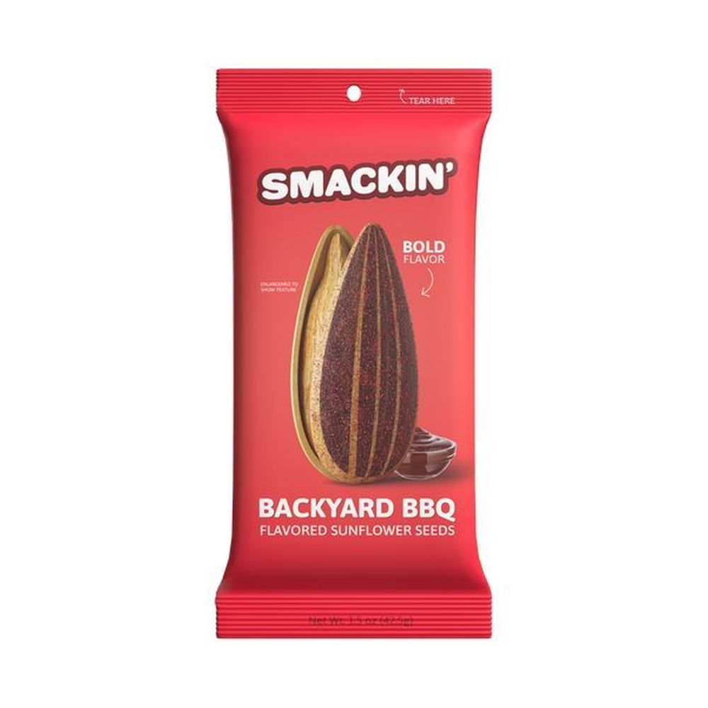 Smackin Backyard Bbq Sunflower Seeds, 1.5 Ounce -- 36 Per Case