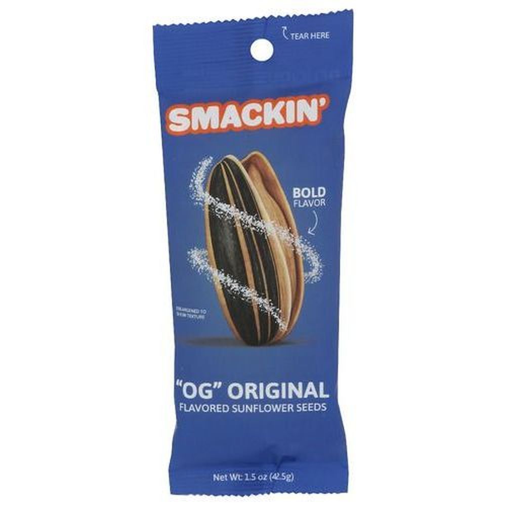 Smackin Original Sunflower Seeds, 1.5 Ounce -- 36 Per Case