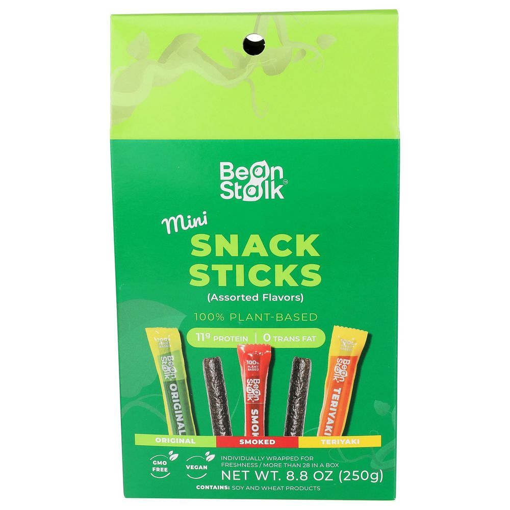 Bean Stalk Assorted Mini Snack Sticks, 8.8 Ounce -- 6 Per Case