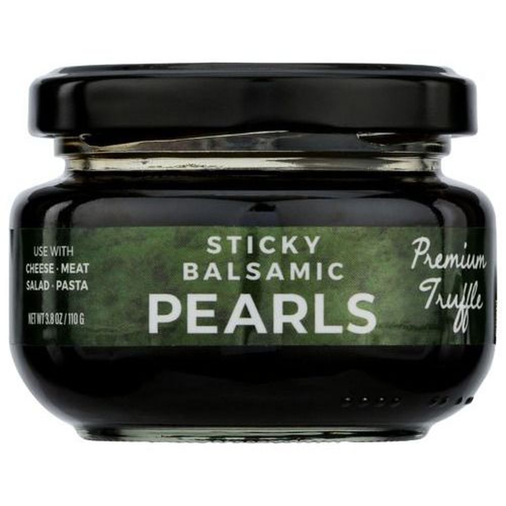 Sticky Balsamic Premium Truffle Balsamic Pearls, 3.8 Ounce -- 8 Per Case