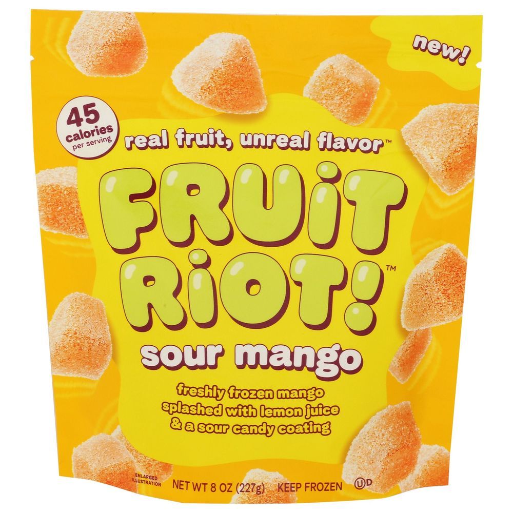 Fruit Riot Sour Mango, 8 Ounce -- 6 Per Case