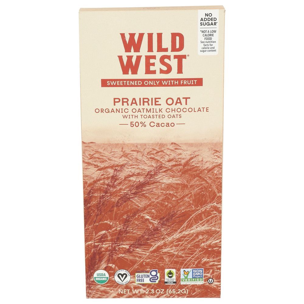 Wild West Prairie Oat Chocolate Bar, 2.3 Ounce -- 8 Per Case