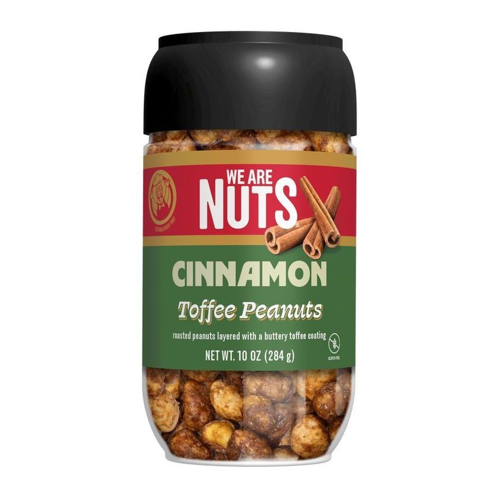 We Are Nuts Cinnamon Toffee Peanuts, 10 Ounce -- 12 Per Case