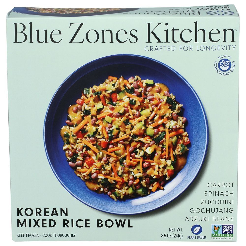 Blue Zones Kitchen Korean Mixed Rice Bowl, 8.5 Ounce -- 6 Per Case