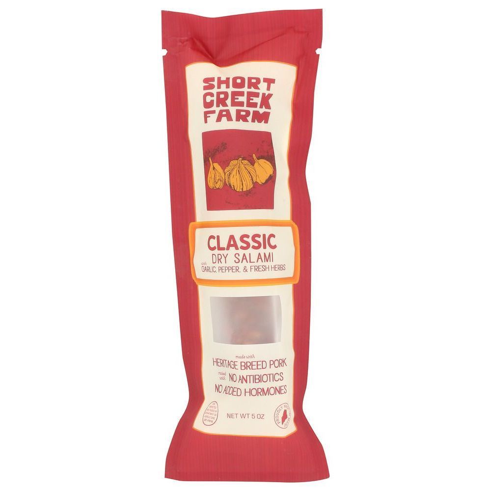 Short Creek Farm Classic Dry Salami, 5 Ounce -- 8 Per Case