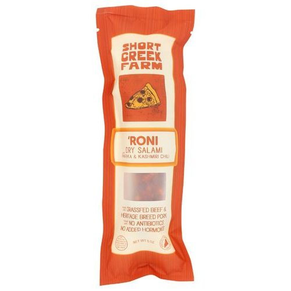 Short Creek Farm Roni Dry Salami, 5 Ounce -- 8 Per Case
