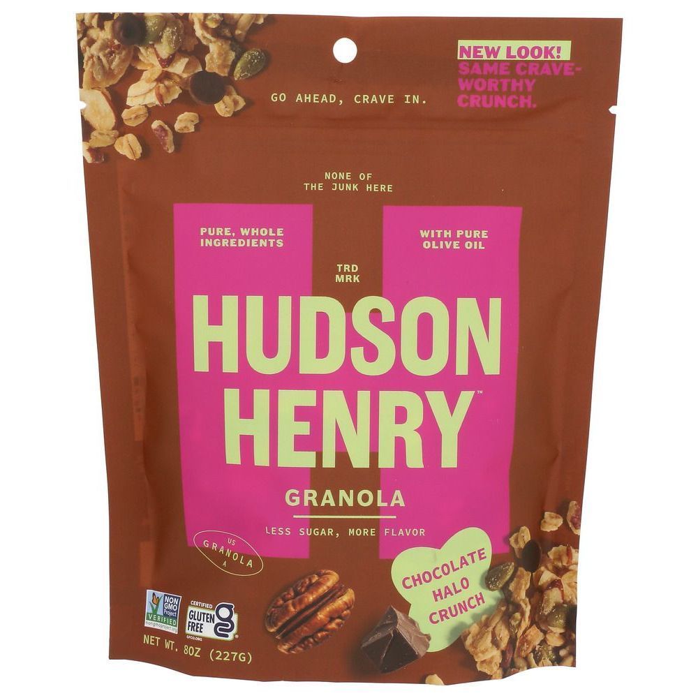 Hudson Henry Granola Pecan And Chocolate Granola, 8 Ounce -- 6 Per Case