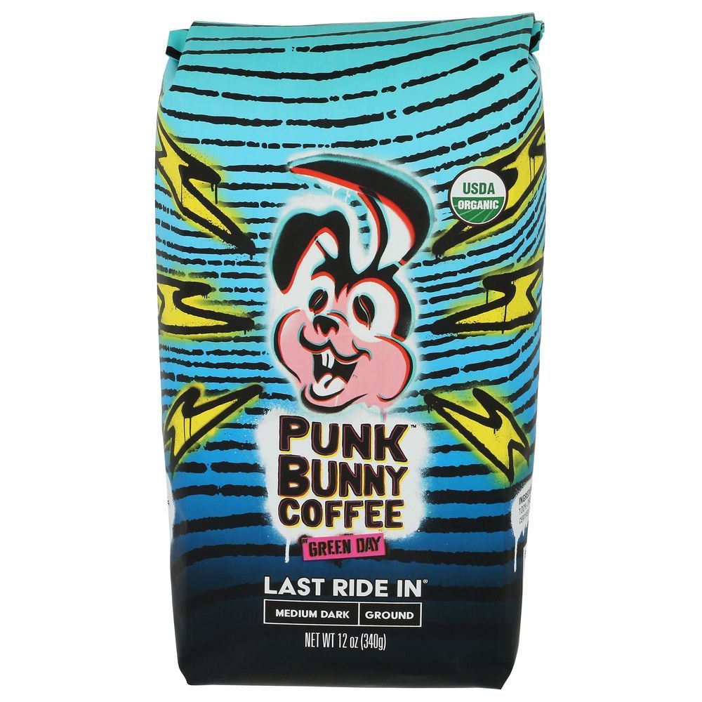 Punk Organic Last Ride In Medium Dark Roast Ground Coffee, 12 Ounce -- 6 Per Case